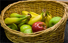 picture of fruit at the canteen